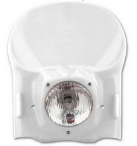 UFO VINTAGE UNIVERSAL HEADLIGHT (78-88) WHITE ME08040#W