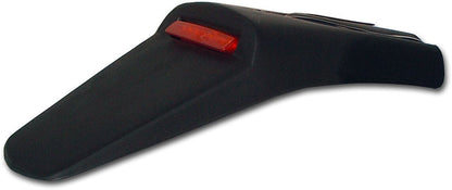 UFO LICENSE PLATE HOLDER W/ RED LED-TAILLIGHT (E11 & DOT) BLACK PP01217#001