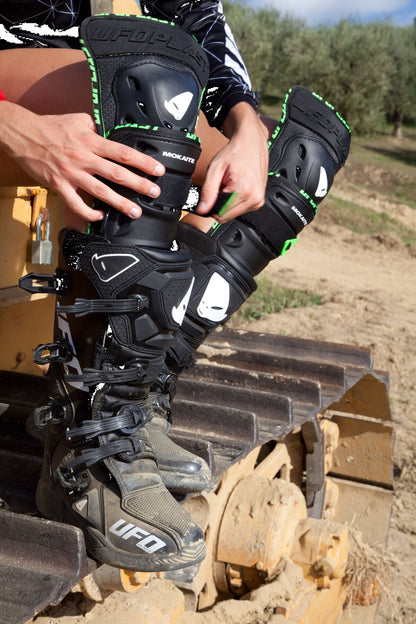 UFO KNEE SHIN GUARD UFO MOKAITE KP13001#K