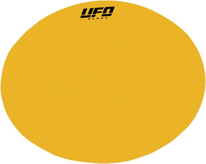 UFO VINTAGE OVAL STICKER FOR OVAL NUMBER PLATES YELLOW ME08050#D
