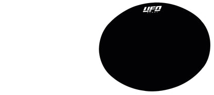 UFO VINTAGE OVAL STICKER FOR OVAL NUMBER PLATES YELLOW ME08050#D