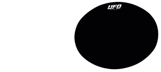 UFO VINTAGE OVAL STICKER FOR OVAL NUMBER PLATES YELLOW ME08050#D