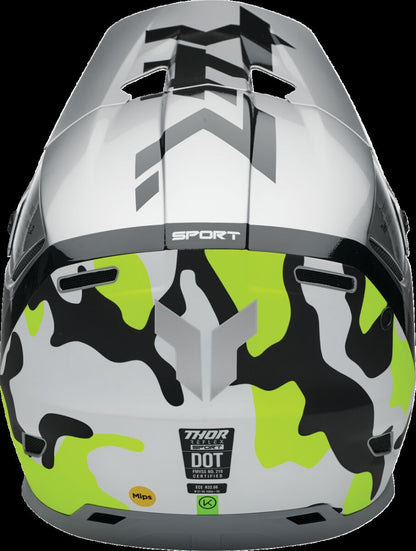 THOR HELMET REFLEX SPORT RIOT GY/AC 0110-8772