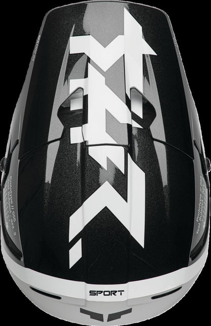 THOR HELMET REFLEX SPORT RIOT BK/WH 0110-8777
