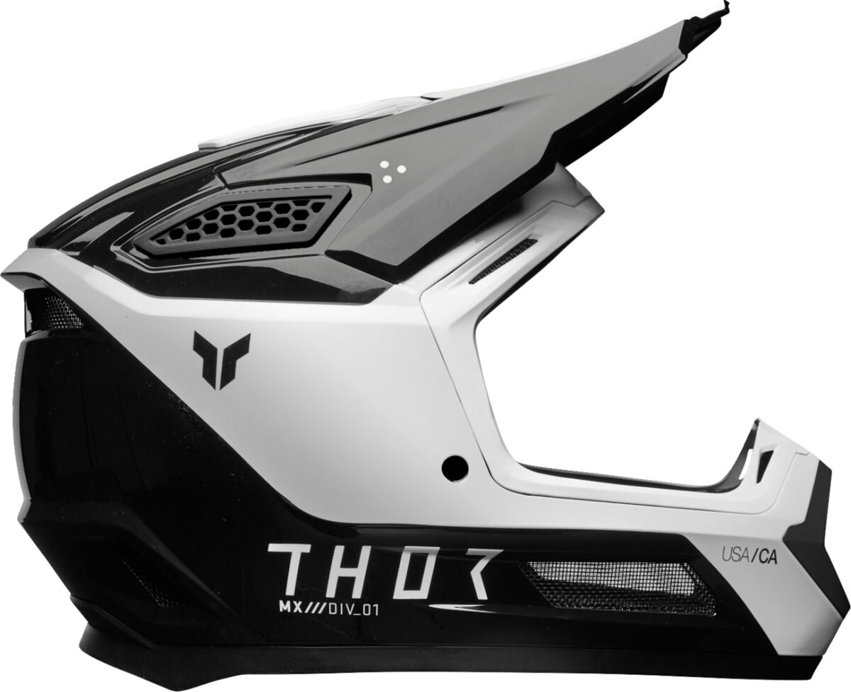 THOR HELMET FLEET STORM BK/WH XL 0110-8914