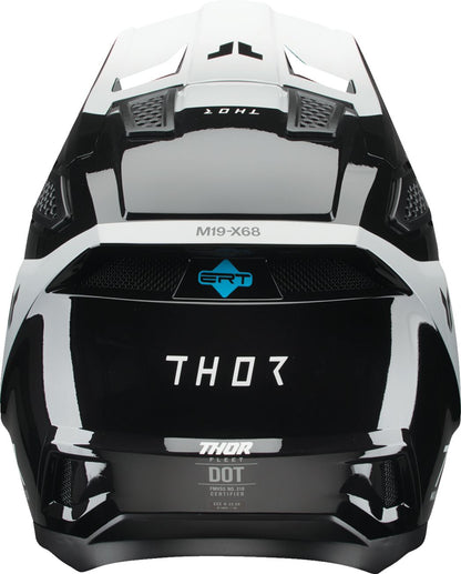 THOR HELMET FLEET STORM BK/WH XL 0110-8914