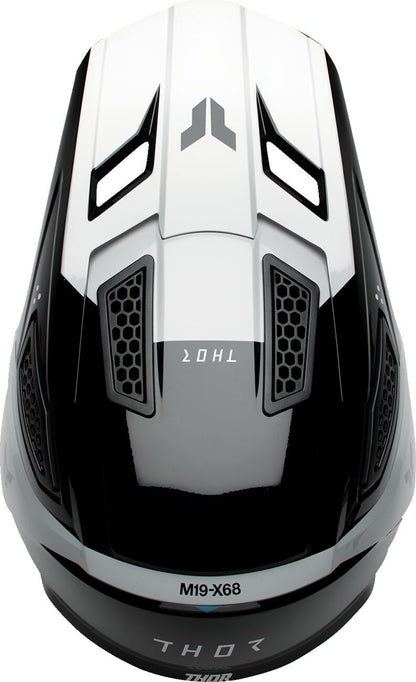 THOR HELMET FLEET STORM BK/WH XL 0110-8914
