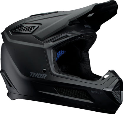 THOR HELMET FLEET BLACKOUT MATTE XL 0110-9385