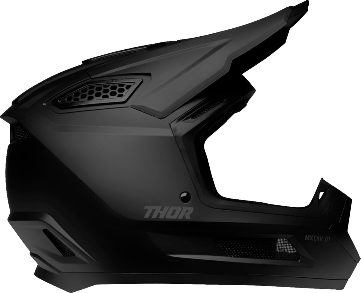 THOR HELMET FLEET BLACKOUT MATTE XL 0110-9385