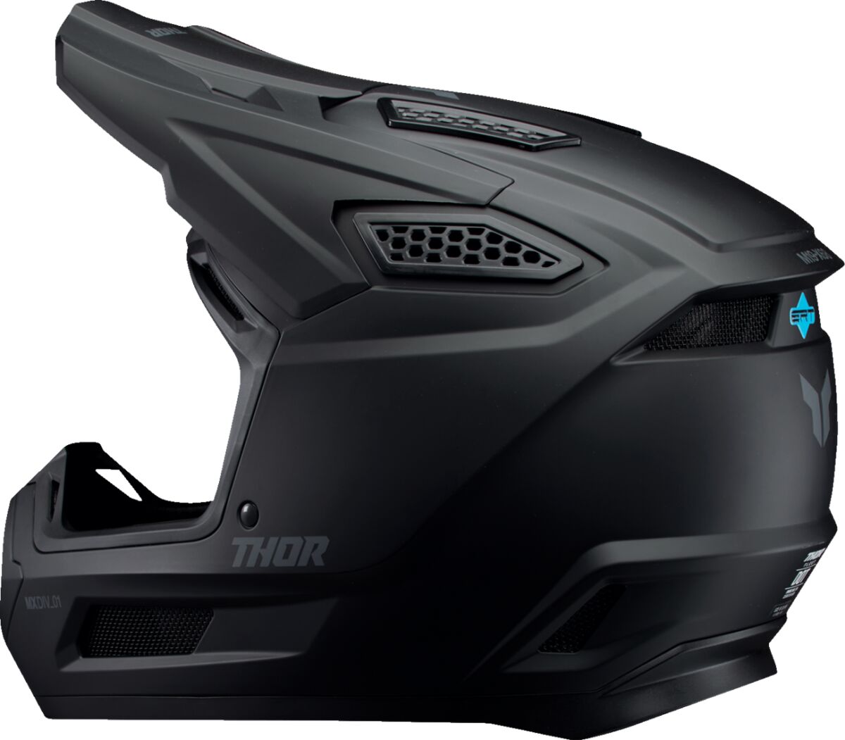 THOR HELMET FLEET BLACKOUT MATTE XL 0110-9385