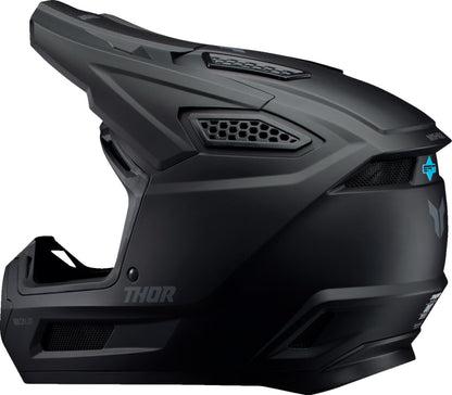 THOR HELMET FLEET BLACKOUT MATTE XL 0110-9385