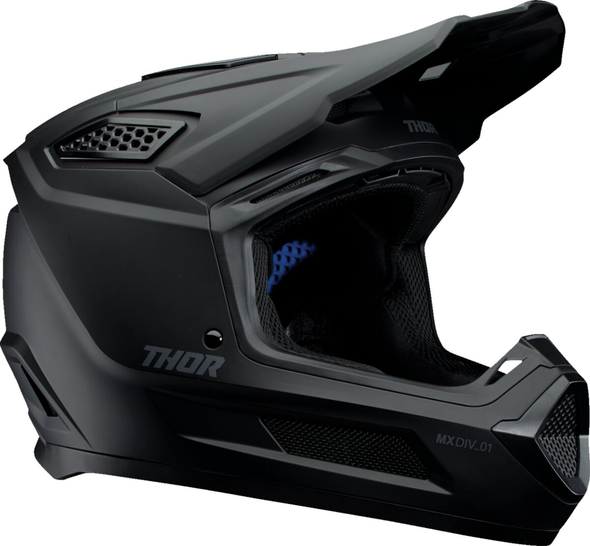 THOR HELMET FLEET BLACKOUT MATTE 2X 0110-9386