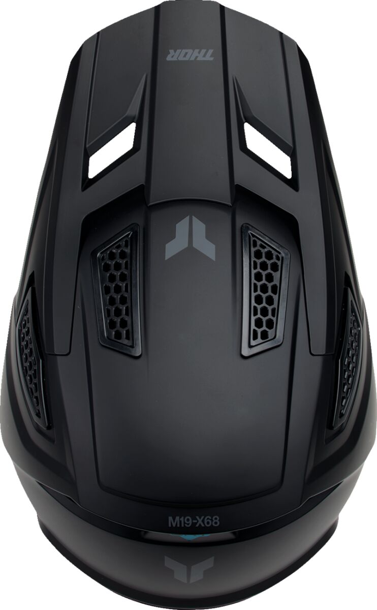 THOR HELMET FLEET BLACKOUT MATTE 2X 0110-9386