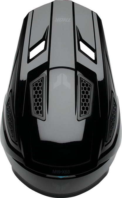 THOR HELMET FLEET BLACKOUT GLOSS MD 0110-9389