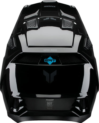 THOR HELMET FLEET BLACKOUT GLOSS XL 0110-9391