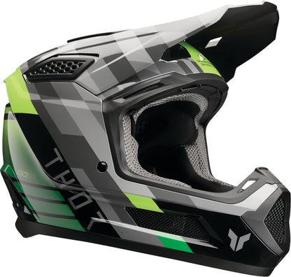 THOR HELMET FLEET CAMBER BK/GN XL 0110-9403