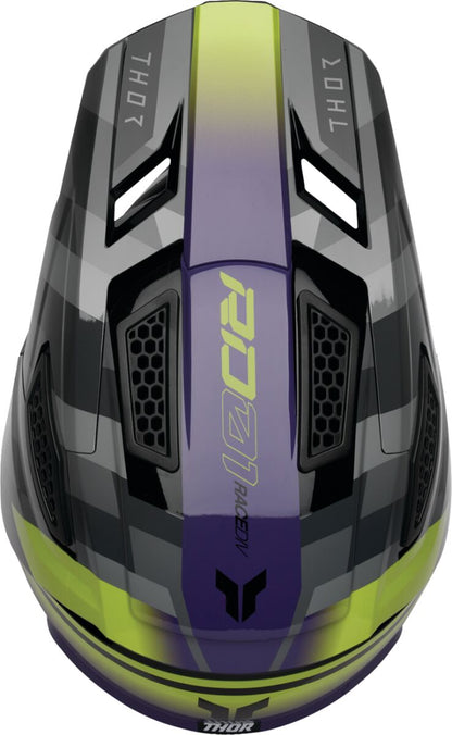THOR HELMET FLEET CAMBER BK/PR XS 0110-9411