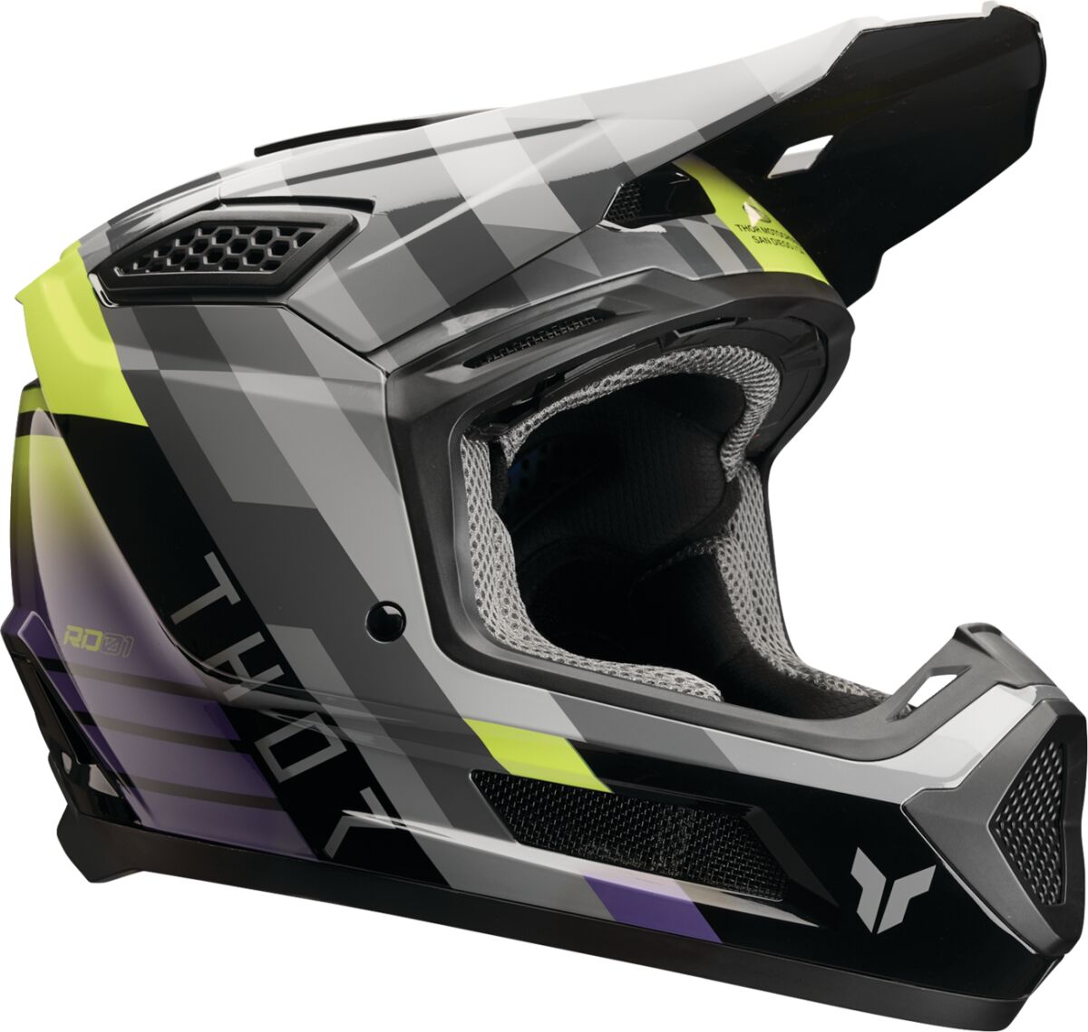 THOR HELMET FLEET CAMBER BK/PR XL 0110-9415