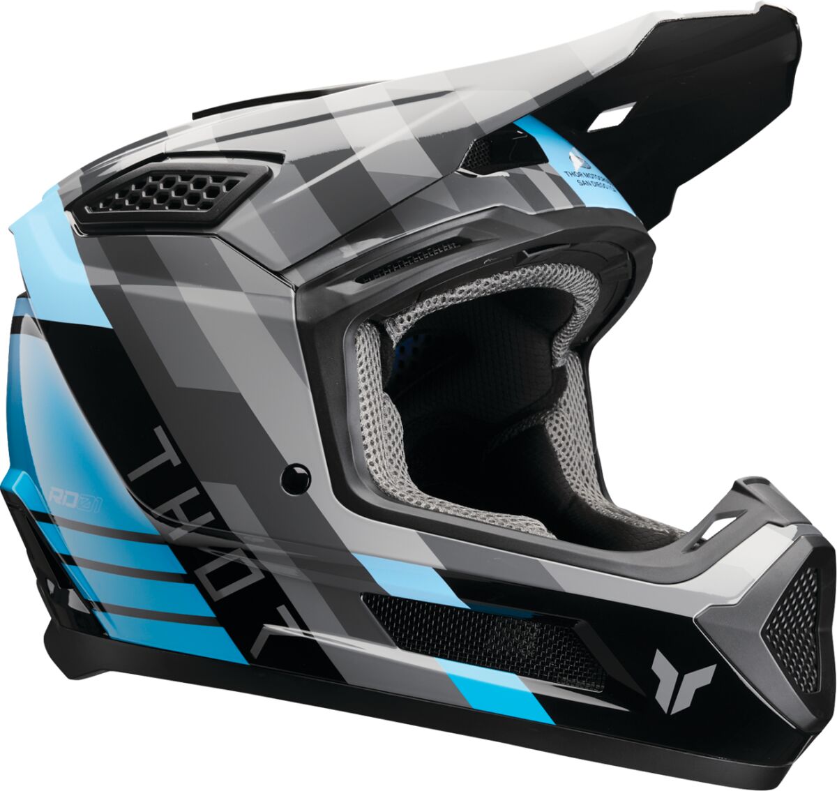 THOR HELMET FLEET CAMBER BK/TL MD 0110-9419