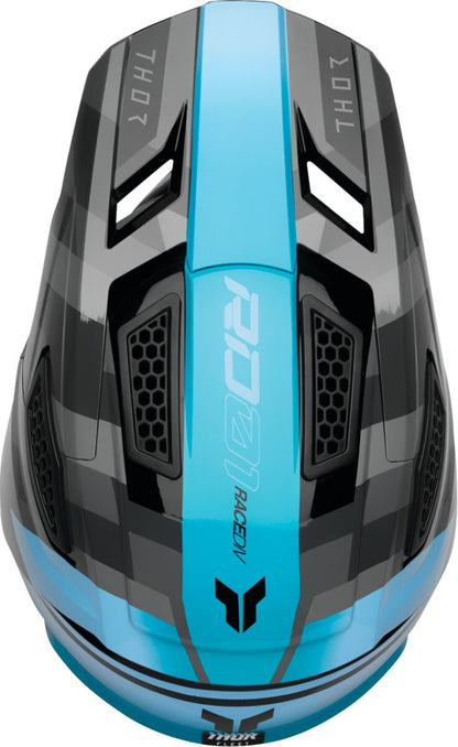 THOR HELMET FLEET CAMBER BK/TL MD 0110-9419