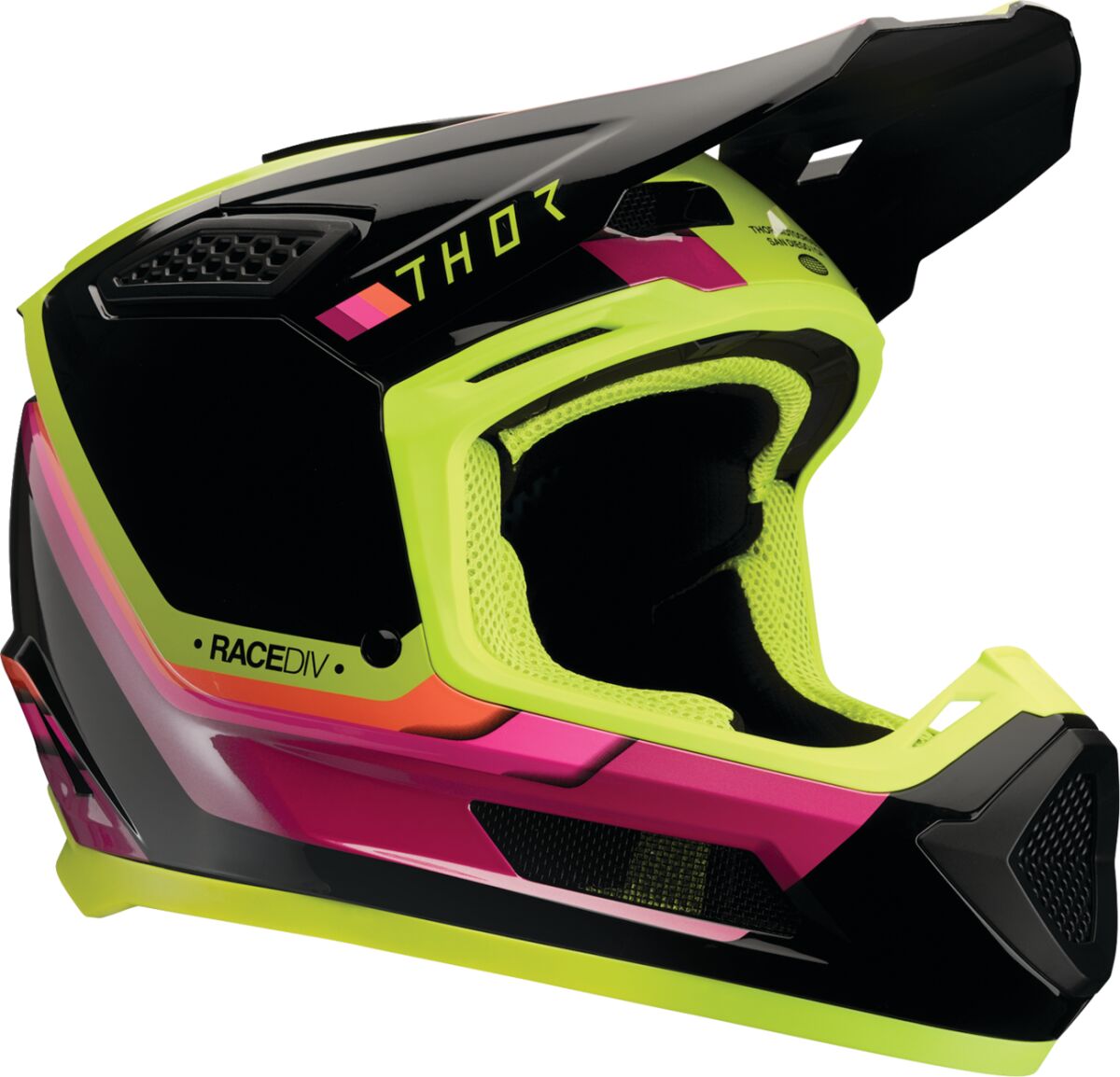 THOR HELMET FLEET DEFY BK/AC LG 0110-9426