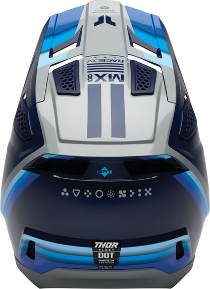 THOR HELMET FLEET DEFY BL/GY LG 0110-9438