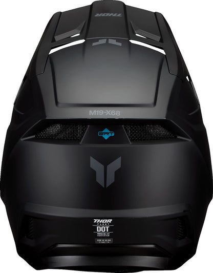 THOR HELMET FLEET YOUTH BLACKOUT M 0111-1675