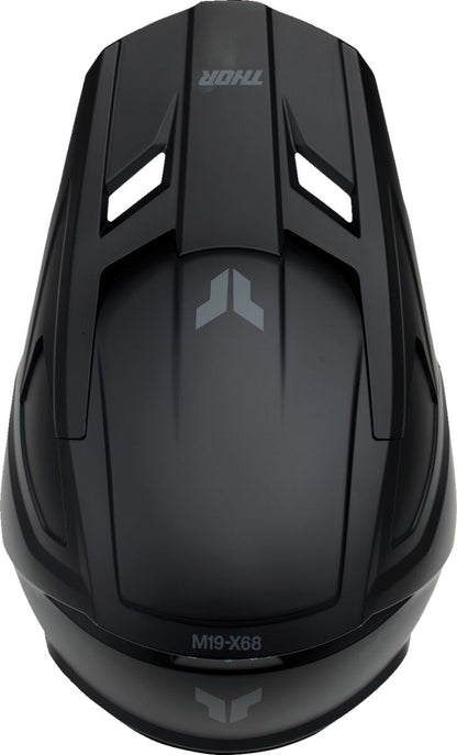 THOR HELMET FLEET YTH BLACKOUT MATT 0111-1752