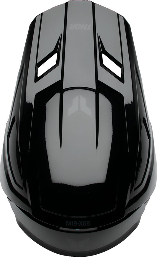 THOR HELMET FLEET YTH BLACKOUT GLOS 0111-1753
