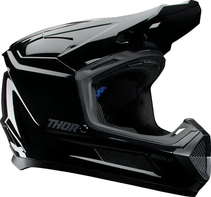 THOR HELMET FLEET YTH BLACKOUT GLOS 0111-1755