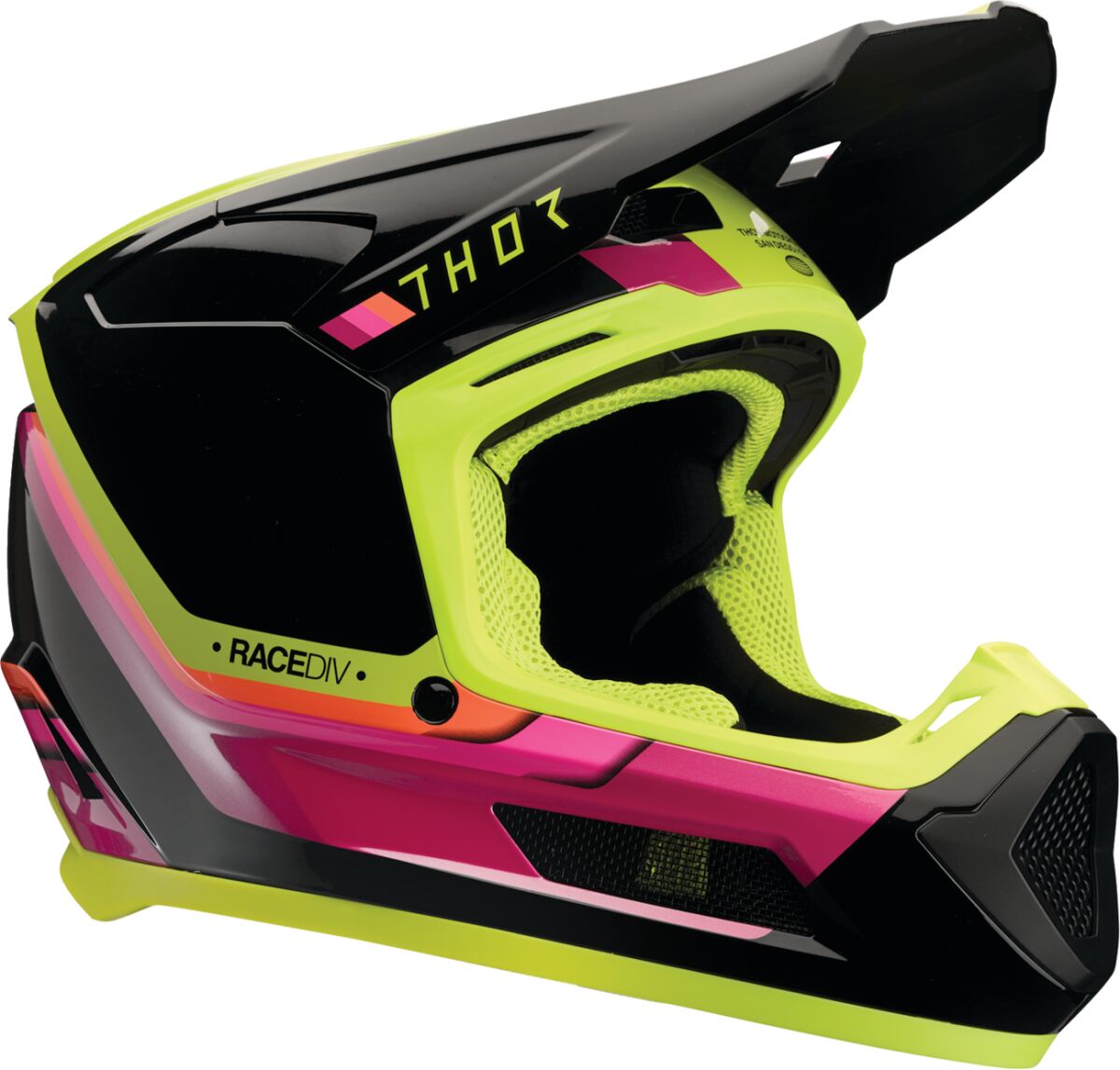 THOR HELMET FLEET YTH DEFY BK/AC L 0111-1761