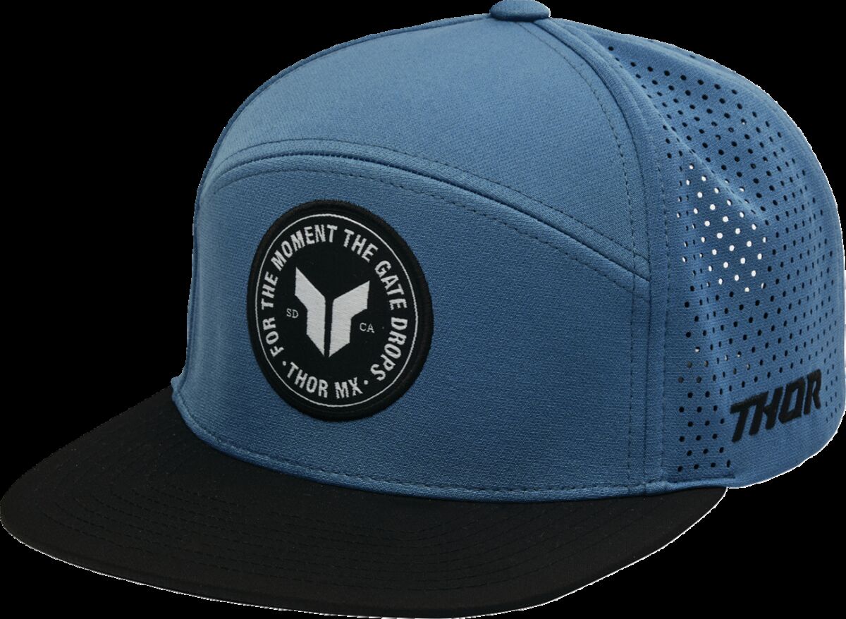 THOR HAT BADGE SLATE BLUE 2501-4285