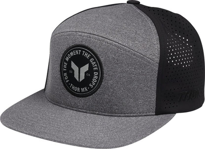 THOR HAT BADGE HTR GY/BLACK 2501-4459