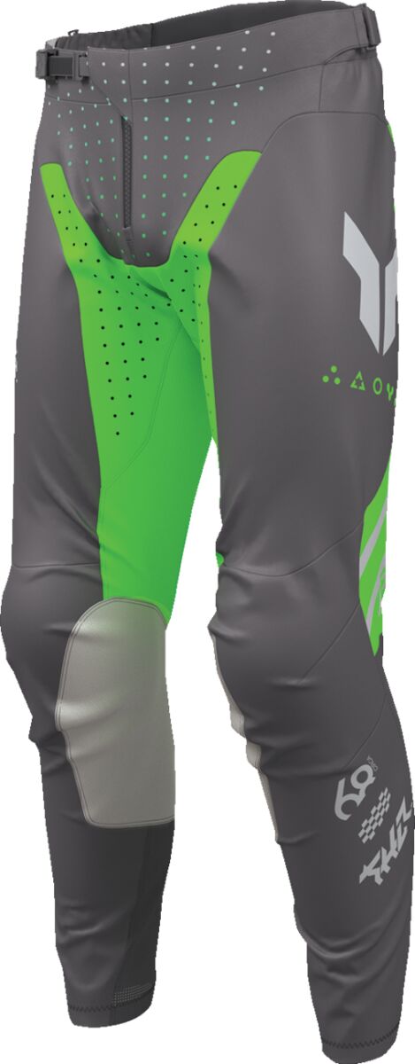THOR PANT LAUNCHMODE FUTURA CHAR/GRN 44 2901-12311