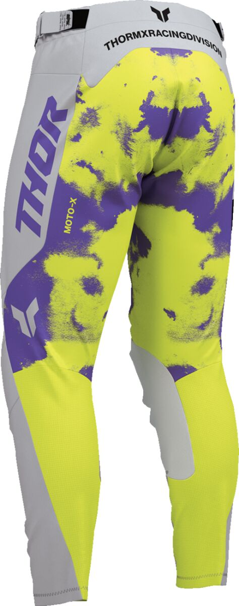THOR PANT LAUNCHMODE BLEACH GRAY/ACID 36 2901-12325