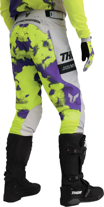 THOR PANT LAUNCHMODE BLEACH GRAY/ACID 42 2901-12328