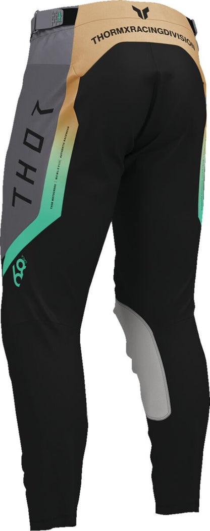THOR PANT LAUNCHMODE-VENT RAPTOR BLK/CHAR 36 2901-12352