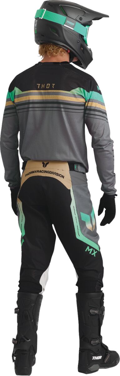 THOR PANT LAUNCHMODE-VENT RAPTOR BLK/CHAR 36 2901-12352