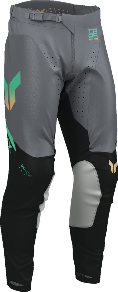THOR PANT LAUNCHMODE-VENT RAPTOR BLK/CHAR 40 2901-12354