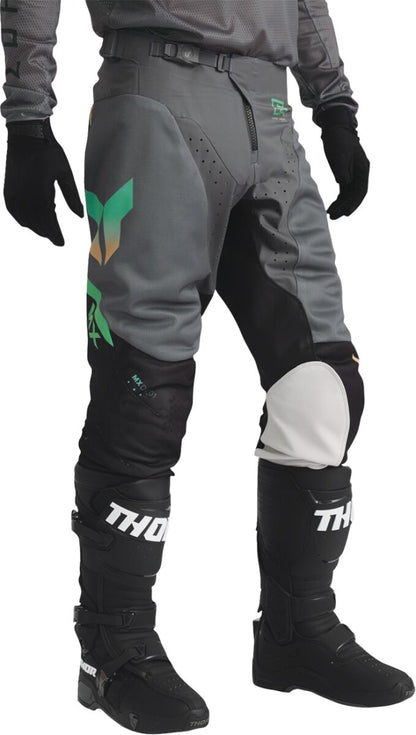 THOR PANT LAUNCHMODE-VENT RAPTOR BLK/CHAR 40 2901-12354