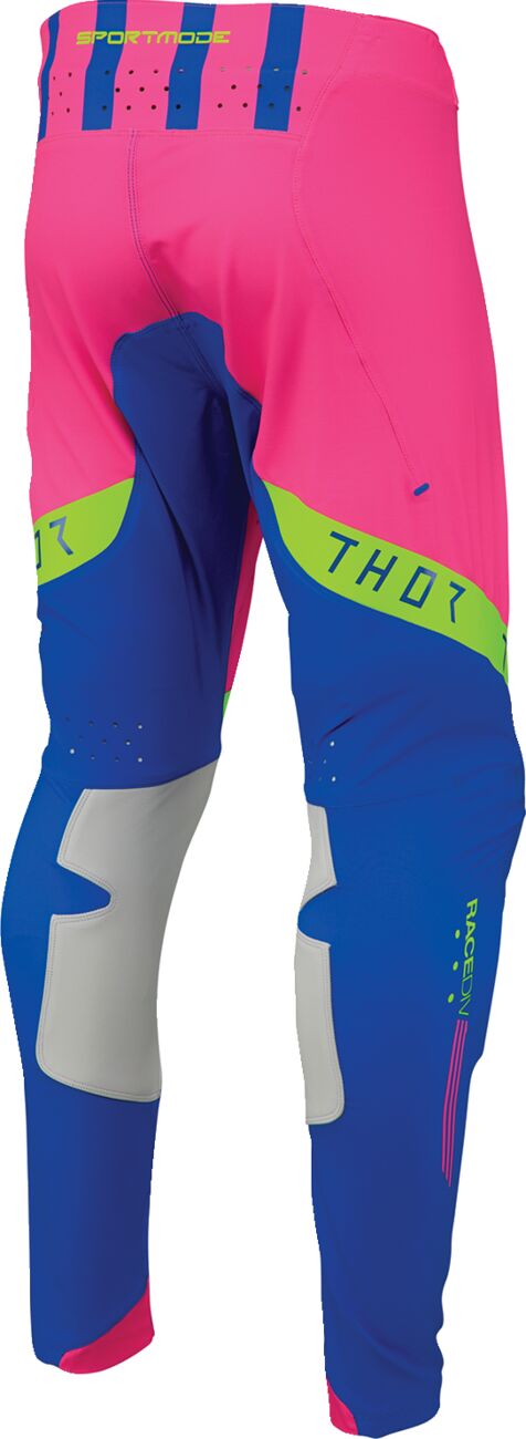 THOR PANTS SPORTMODE FLITE PINK/BLUE 36 2901-12404