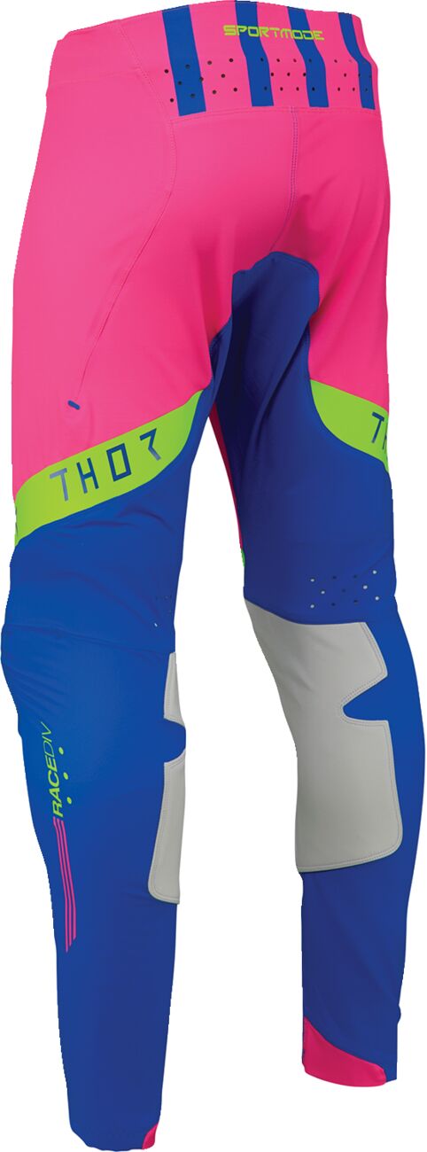 THOR PANTS SPORTMODE FLITE PINK/BLUE 36 2901-12404