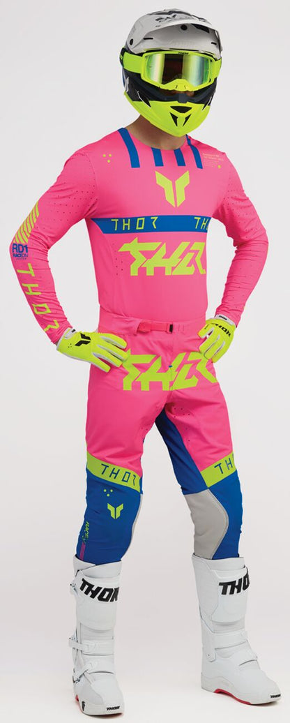 THOR PANTS SPORTMODE FLITE PINK/BLUE 36 2901-12404