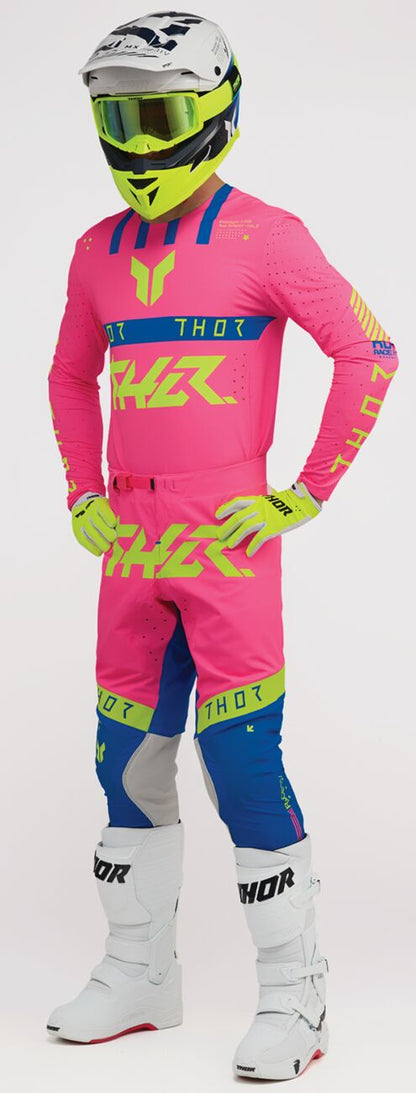 THOR PANTS SPORTMODE FLITE PINK/BLUE 36 2901-12404