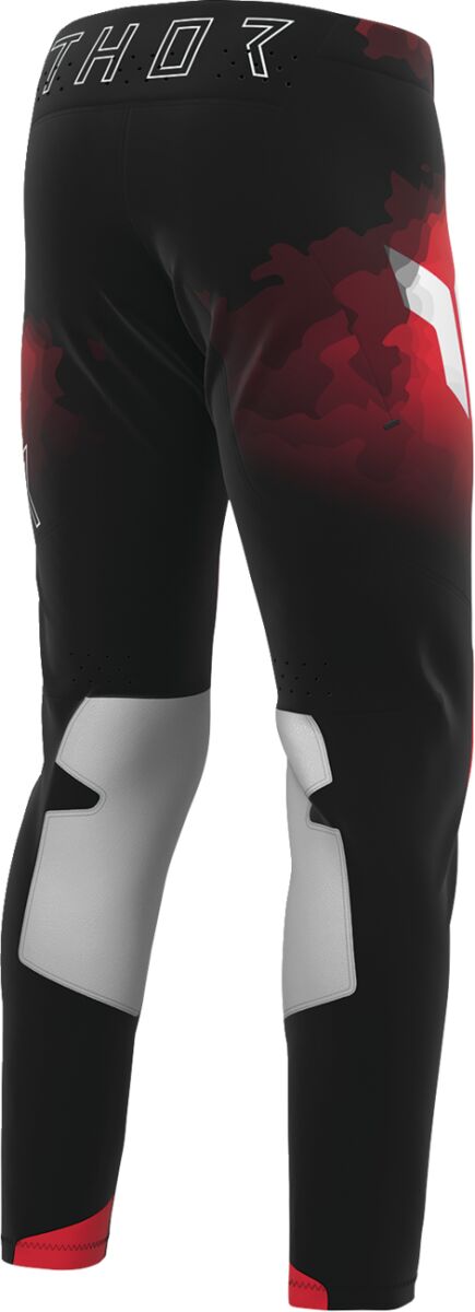 THOR PANT SPORTMODE CARBON BK/RD 34 2901-2775