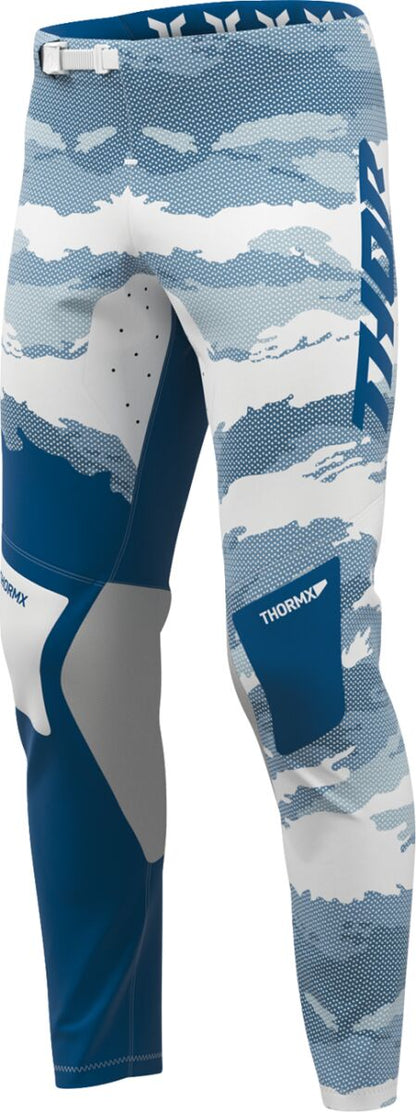 THOR PANTS SPORTMODE RECON WHITE/BL 2901-13377