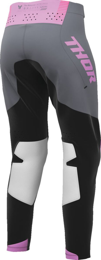 THOR PANT WMN SPORTMODE VELOCITY BLK/ORCH 1/2 2902-0400