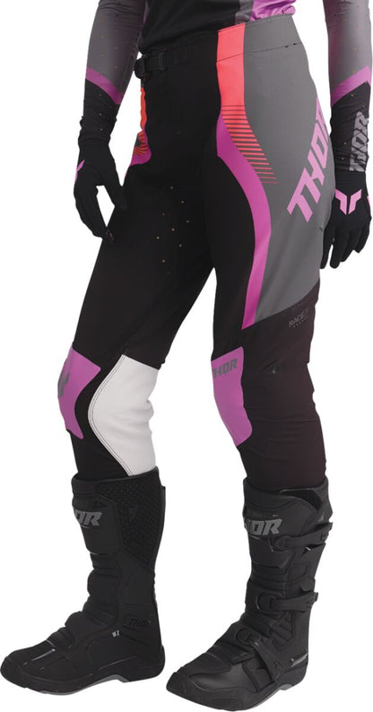 THOR PANT WMN SPORTMODE VELOCITY BLK/ORCH 1/2 2902-0400