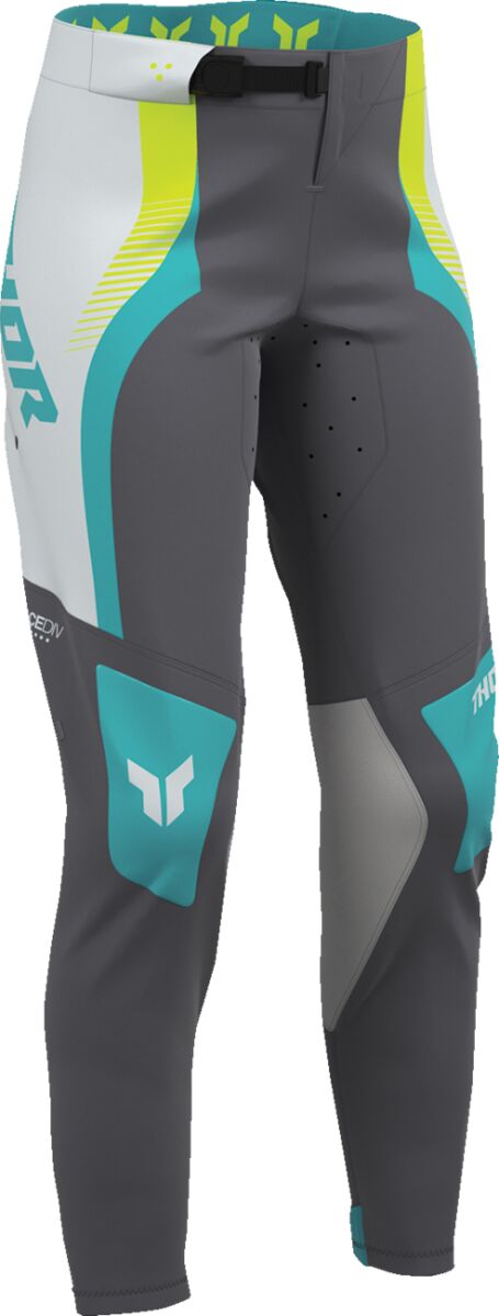 THOR PANT WMN SPORTMODE VELOCITY GY/AQ 1/2 2902-0408