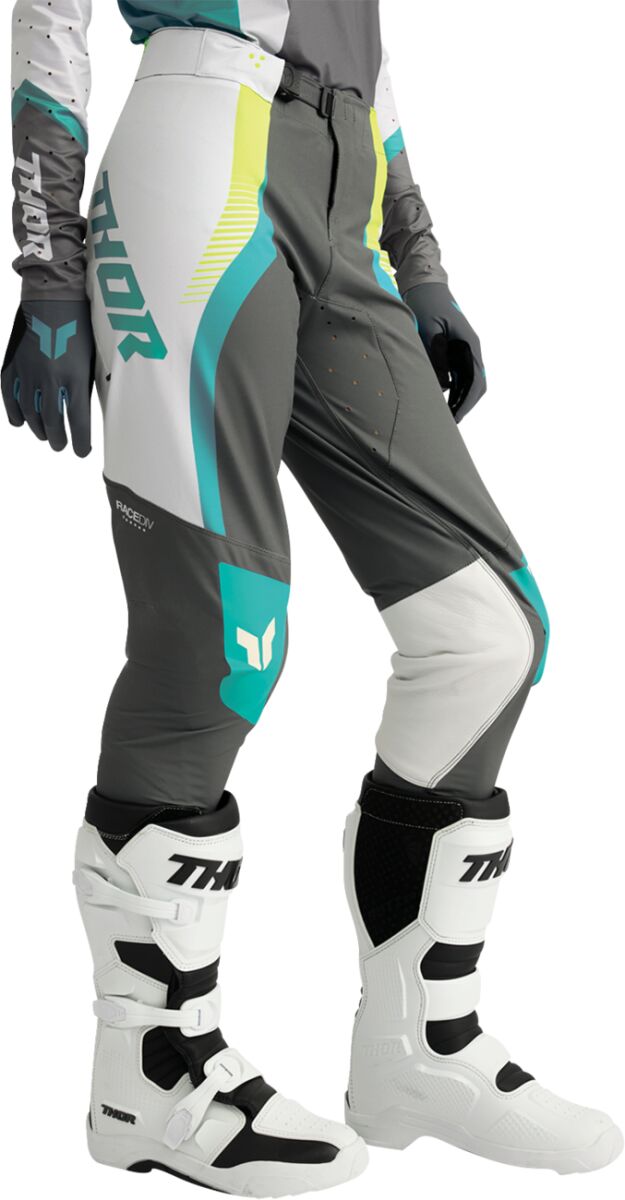 THOR PANT WMN SPORTMODE VELOCITY GY/AQ 9/10 2902-0412